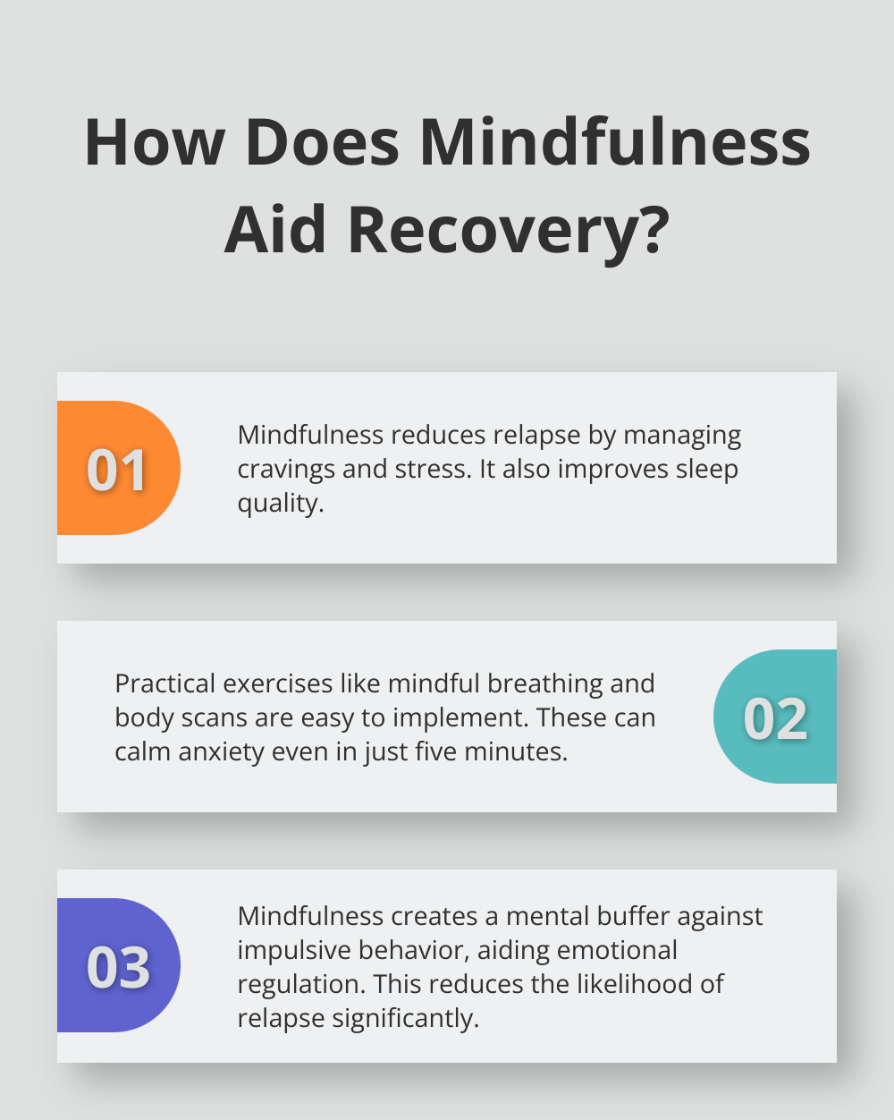 Fact - How Does Mindfulness Aid Recovery?