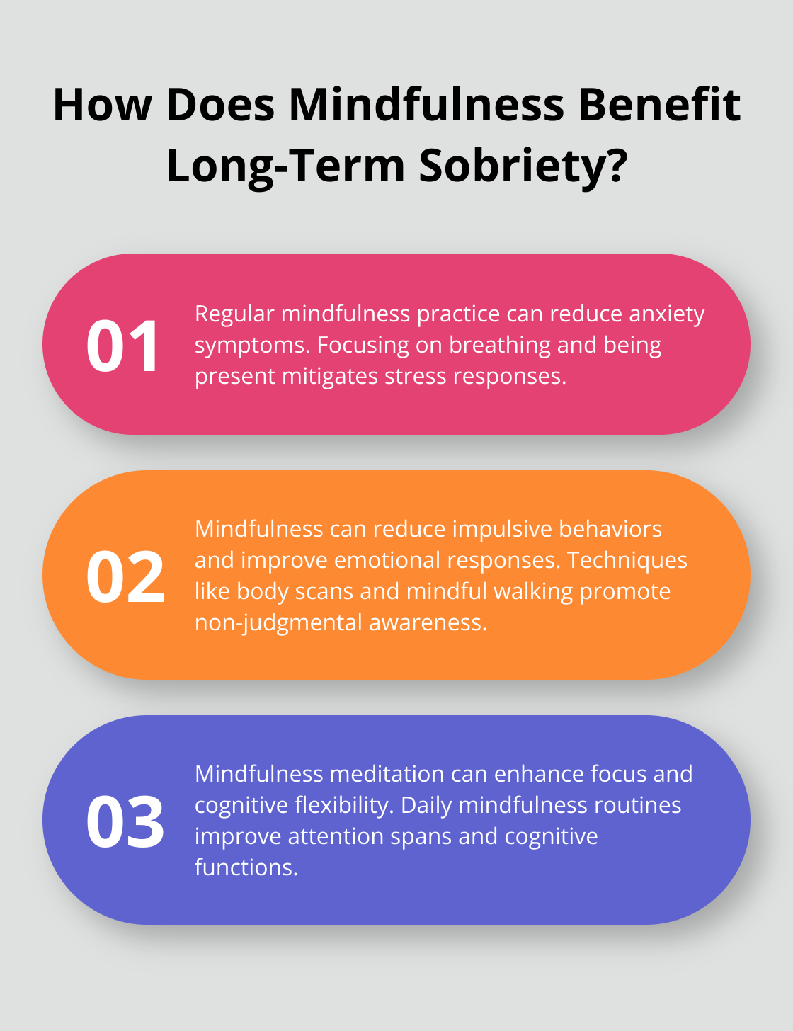 Fact - How Does Mindfulness Benefit Long-Term Sobriety?